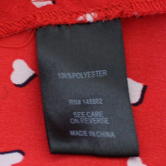 TORRID TANK CAMISOLE Hearts Criss Cross Back 4 4X 26 Pre-Loved - Picture 10 of 11